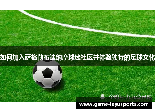 如何加入萨格勒布迪纳摩球迷社区并体验独特的足球文化